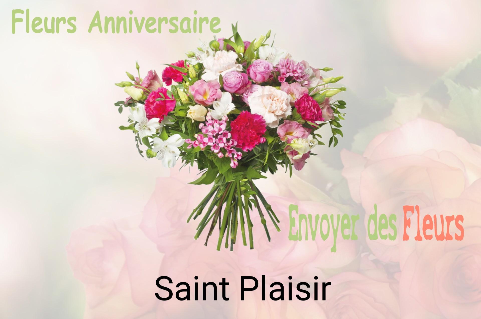 Bouquet de fleurs d’anniversaire livré à Saint-Plaisir